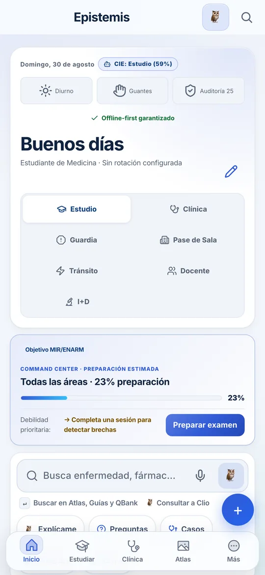 Inicio de Epistemis